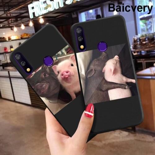 Pig Couples TPU Bumper Cover for TP-Link Neffos X20 Pro Phone Back Capa TPU Soft Case for 6.26 inch Neffos X20