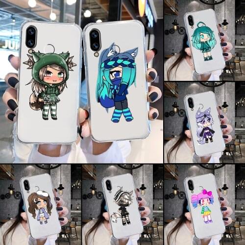 Social game Gacha Life Phone Case For Huawei Honor 6 7 8 9 10 10i 20 A C X Lite Pro Play transparent soft waterproof luxury