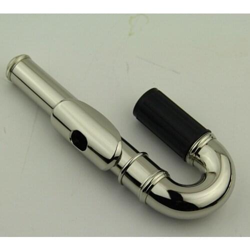 Flute head silver-plated flute flute head mouthpiece flute accessories C-bend pipe flute mouth flute accessories