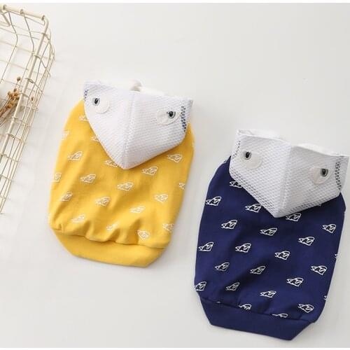 Cotton Dog Clothes Spring Dogs Hoodie Puppy Clothes For Small Medium Dogs Chihuahua Ropa Perro Leisure Dog Coat Jacket Yorkshire