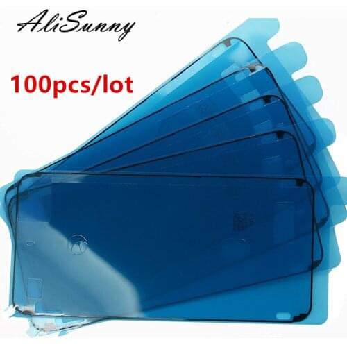 AliSunny 100pcs Waterproof Adhesive for iPhone 7 6S Plus 3M Sticker for iPhone 8 Plus X XS Max XR LCD Screen Frame Tape