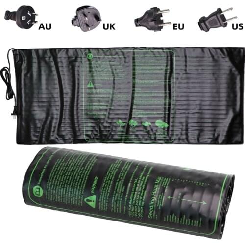 1PC 48x20'' Seedling Heating Mat Waterproof Plant Seed Germination Propagation Clone Starter Pad US UK EU AU Plug Garden Supplie