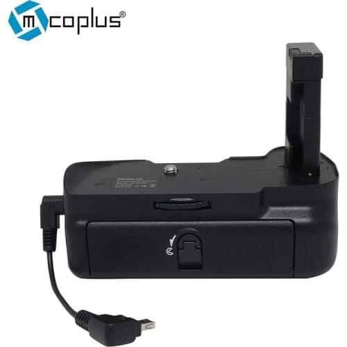 Mcoplus BG-D5100 Vertical Battery Grip Holder Pack for Nikon DSLR D5100 Camera as Meike MK-D5100