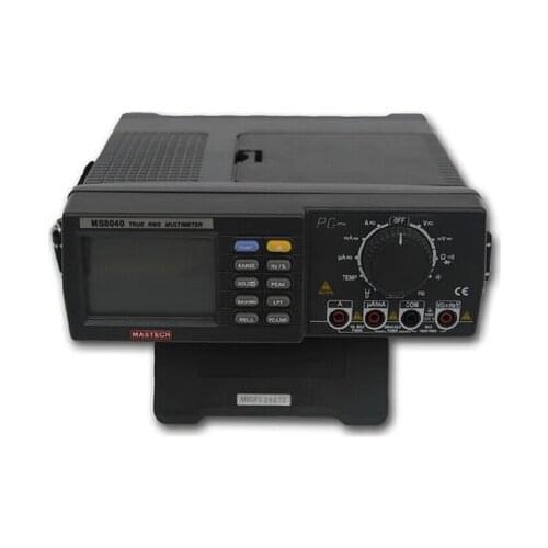 MASTECH MS8040 22000 Counts AC DC Voltage Current Auto Range Bench Multimeter True RMS Low-pass Filtering With RS-232 Interface