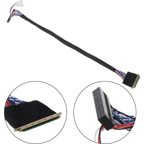 2021 New I-PEX 20453-040T-11 40Pin 2ch 6bit LVDS Cable For 10.1-18.4 inch LED LCD Panel