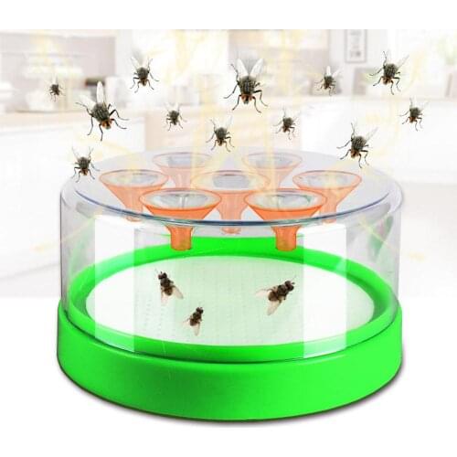 Fly Killler Restaurant Kitchen Home Interior Plastic Fly Trap Device Insect Control Pes t Repelent Gardening Tools Flycatcher