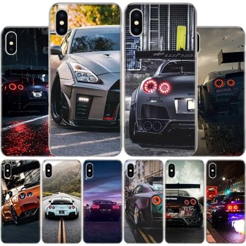 Hot GTR Sport Car Cool Cover Phone Case For Apple iphone 11 12 Pro XR X XS Max 7 8 6 6S Plus + 7G 6G 5 SE 2020 Coque Popular