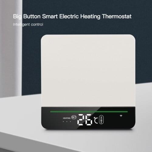 Tuya Smart WiFi Thermostat Temperature Programmable Controller for Water Electric Floor Heating Works With Alexa Google Home