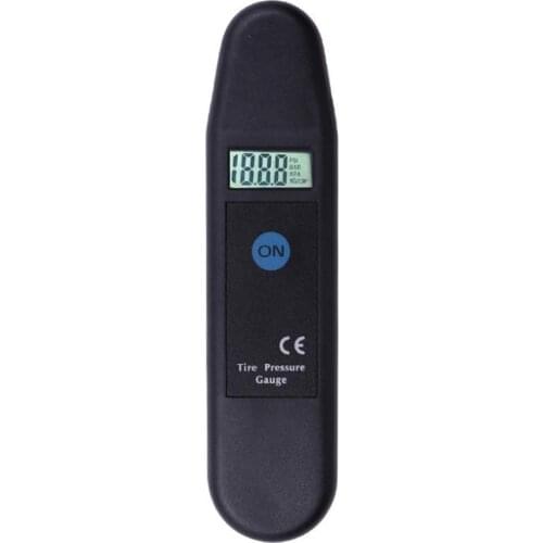 VT800 High Precision Tire Pressure Gauge Digital LCD Display Black Car Tire Pressure Gauge For Vehicle Tire Pressure Monitor