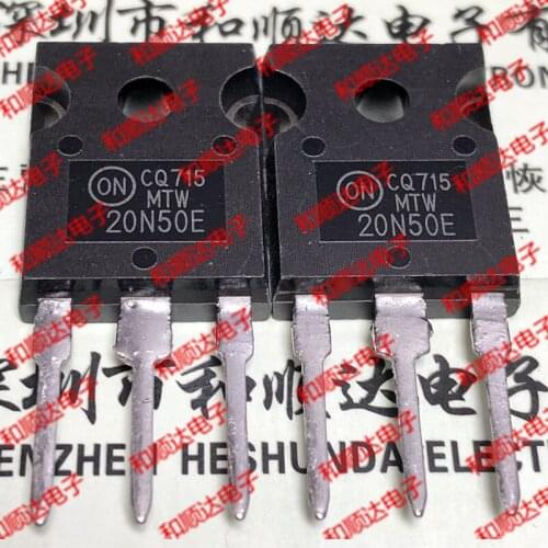 10pcs/lot MTW20N50E New Spot TO-247 500V 20A