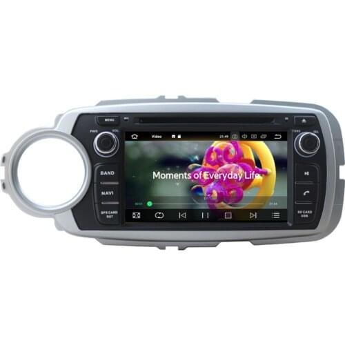 4GB RAM Android 8.0 Octa Core Car PC Head Unit For Toyota Yaris 2011- Left Hand Driving Bluetooth CD DVD Multimedia Player