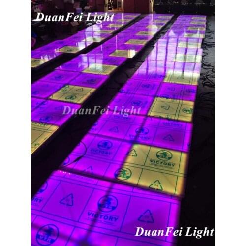 40lot Acrylic led dance floor stage led floor 432pcs led dance floor wedding decoration light floor dance