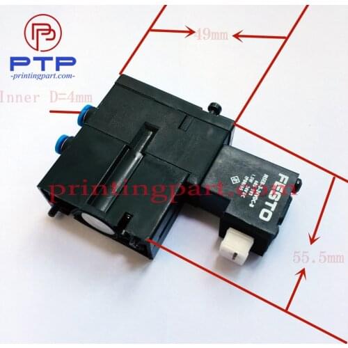 FREE shipping solenoid valve MEBH-4/2-QS-4-SA M2.184.1111/05 for SM102 CD102 SM52 PM52 machine Heidelberg offset printing parts