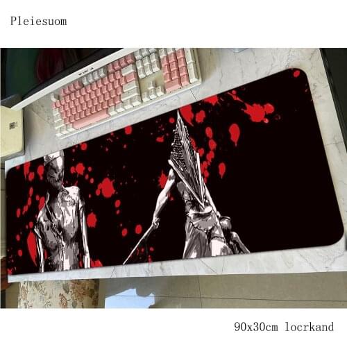 Silent hill padmouse 800x300mm gaming mousepad game HD pattern large mouse pad gamer computer desk cool new mat notbook mousemat