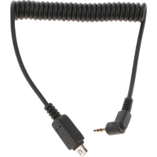 2.5mm Jack Shutter Release Cord for Olympus Stylus 1S E620 SP-565 E-P5 E-PL6 E-PL3 Camera Remote Trigger Cable Replacement Part