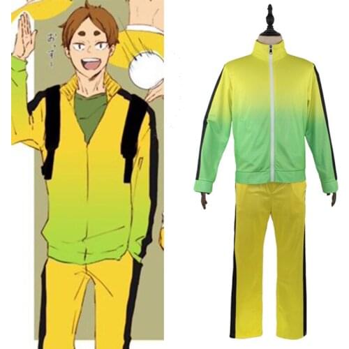 Haikyuu Season 4 MSBY Cosplay Jacket Kiyoomi Sakusa High School Volleyball Club Uniforms Mens Tetsurou Kuroo Sportswear Women