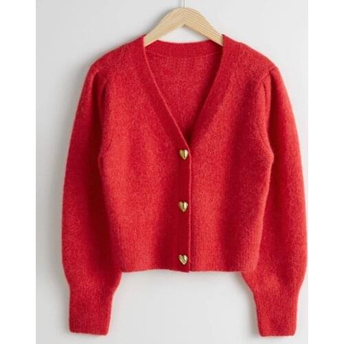 New Women Cardigans Sweater 2021 Spring Fashion Slim Ladies Knitted Sweater Female Casual V-neck Sweaters Tops