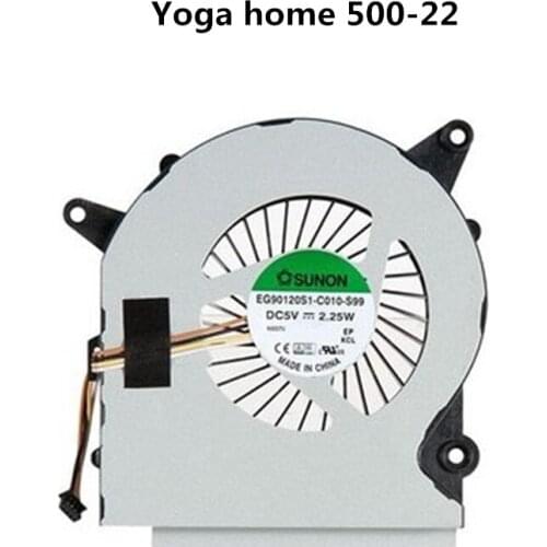 Laptop/Notebook CPU Cooling Fan For Lenovo All-in-one Yoga home 500 500-22 500-22IBU HORIZON 2E Beta 5F10G59979 KSB08505HC-A02