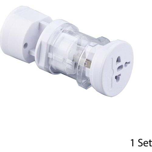 Wholesale eu uk au ac Global universal adapter plug global multi-function socket adapter travel converter plug 100set/lot