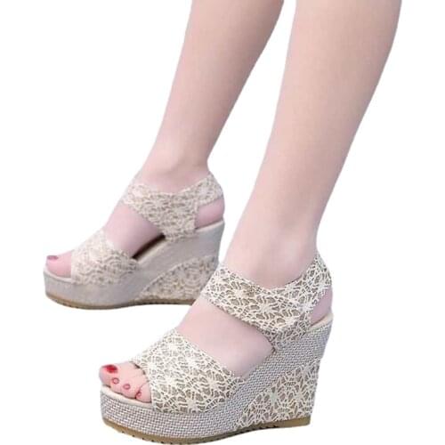Summer Super High Heel Fishmouth Sandals Womens Open Toe Waterproof Platform Joker Korean Version 2021 New Womens Shoes