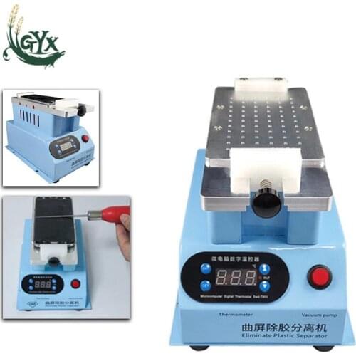 LCD screen separator glue cleaning and glue removal machine multi-function curved screen glue removal and manual repair machine