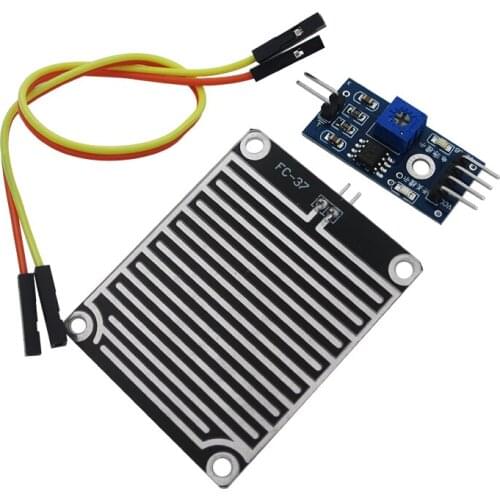 TIEGOULI 10set/lot Rain Sensor Water Raindrops Detection Module Raspberry Pi