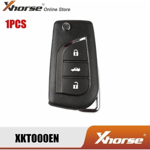 XHORSE XKTO00EN VVDI2 For Toyota Type Wired Universal Remote Key 3 Buttons English Version