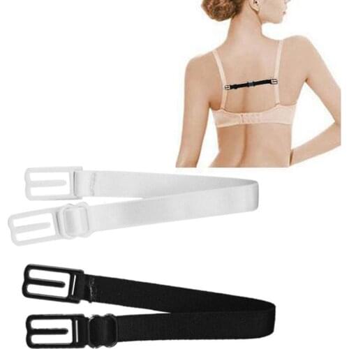 Women Adjustable Elastic Sports Non-Slip Bra Strap Shoulder Breast Clip Holder sports non-slip shoulder strap underwear strap