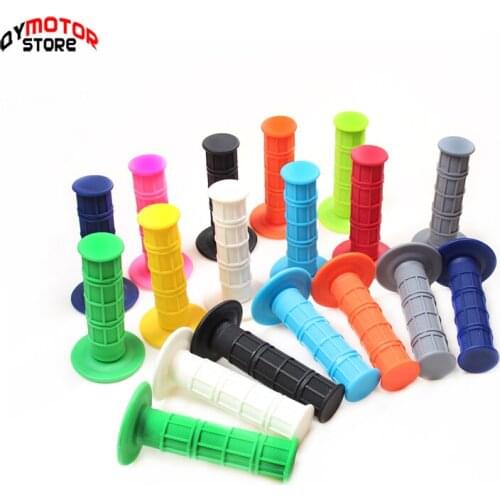 10 Color Gel Rubber Handlebar Grips For CRF YZF WRF KXF KLX EXC RMZ Pit Dirt Bike Motocross Motorcycle Enduro MX Offroad