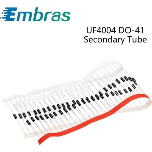 20Pcs Ultra Fast Recovery Rectifier Diode DO-41 1A 400V UF4004 UF4005 UF4007 Electronic Components PCB UF