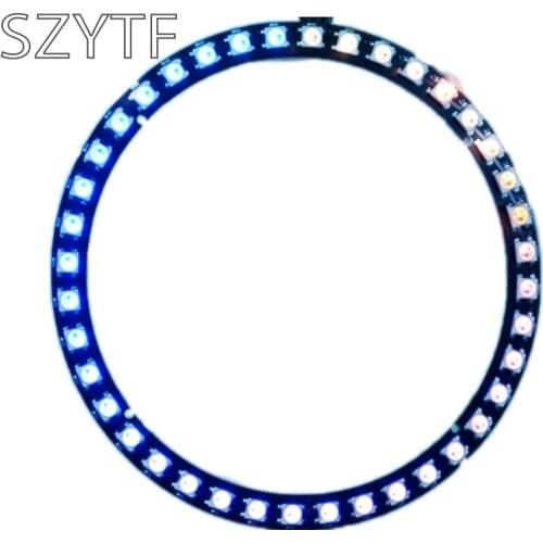 40bit WS2812B 5050 RGB LED lights built-in full-color circular drive Development Board