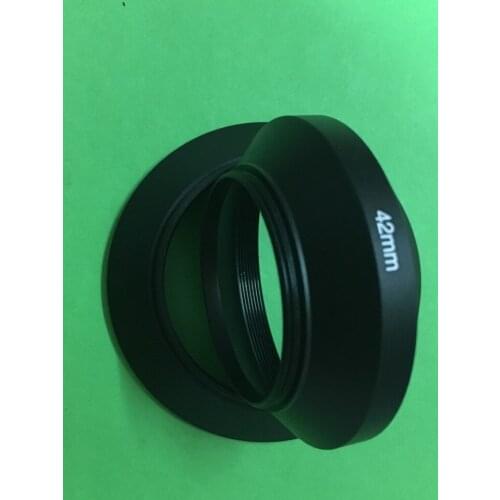 42mm Metal Wide Angle Lens Hood For Nexus 1 MM Front 58MM