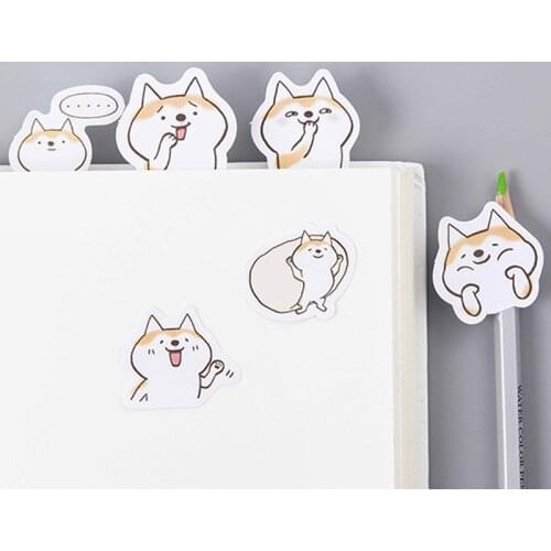 45 Pcs/Lot Mini Cute Dog Paper Sticker Decorative Stationery Stickers Scrapbooking DIY Diary Album Stick Lable Gift