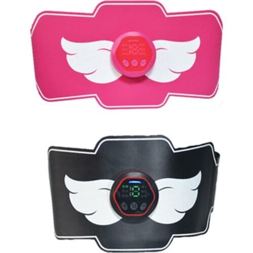 Smart EMS Electric Pulse Therapy Device Massager Abdominal Muscle Stimulator EMS Fat Burning Fitness Belt
