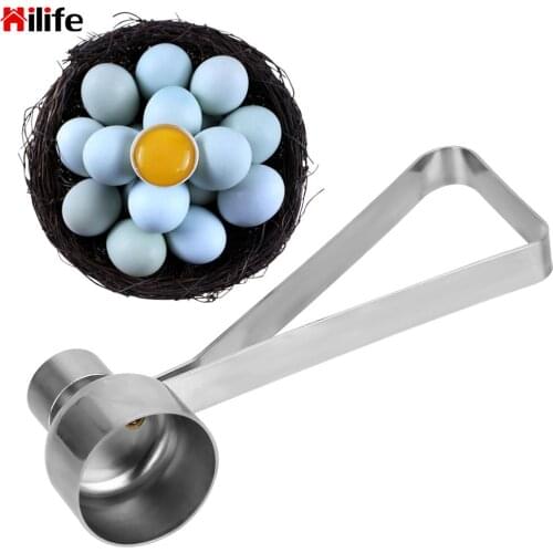 HILIFE Gadgets Topper Shell Cracker Egg Opener Cooking Tools Stainless Steel Egg Cutter Kitchen Tools