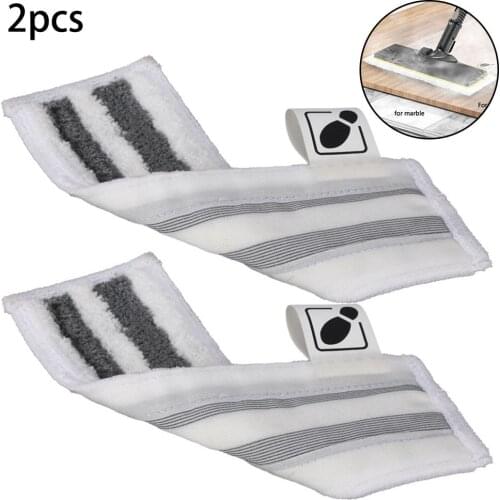 2Pcs/set Microfibre Floor Cloth Pads Set For Karcher EASYFIX SC1 SC2 SC3 SC4 SC5 Steam Cleaner Cleaning Cloth Pad Brush Replace