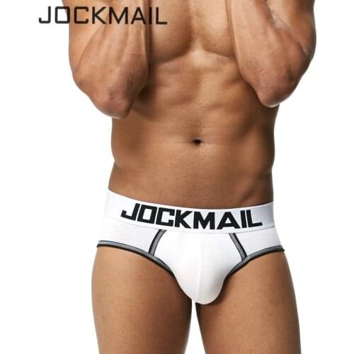 JOCKMAIL Brand Modal Sexy men penis pouch underwear calcinha cueca masculina Gay Pouch men briefs calzoncillos hombre panties