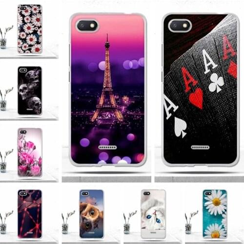 Luxury Case For Xiaomi Redmi 6A Case Cover Soft TPU Silicon Phone Cover for Xiaomi Redmi 6A Case Fundas for Xiaomi Redmi 6A Bags