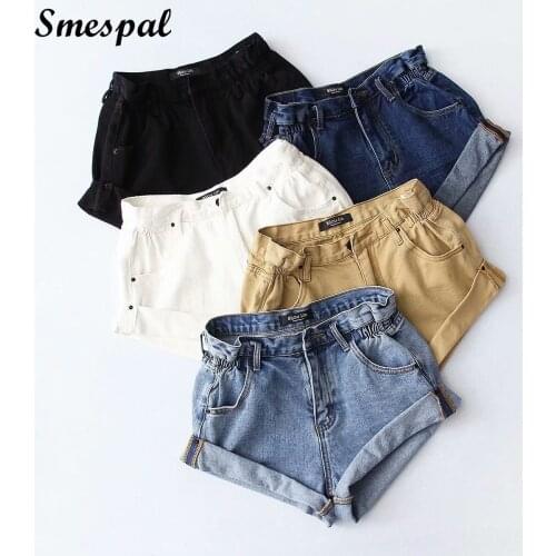 Женские короткие джинсы SMESPAL China At AliExpress