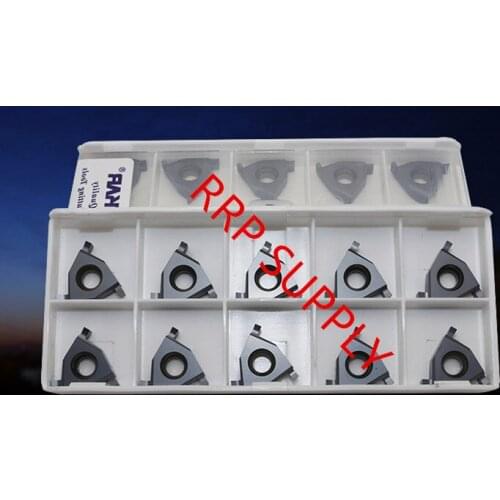 10pcs 16ER/IL 0.8/1.0/1.2/1.5/1.6/1.8/2.0/2.5/3.0mm Carbide inserts ,Cutting Tools, D-E-S-K-A-R brand