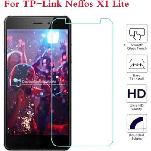 Ultra-thin New For TP-Link Neffos X1 Lite 5" TP904A Tempered Glass Screen Protector Premium Front Clear Protective Film Cover