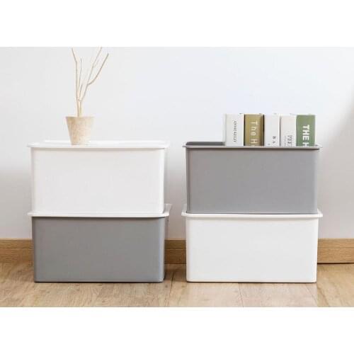 Clothes Storage Box Clothing Storage Bins Snacks Sundries Box Underwear Toy Organizer Household Plastic Box Closet Organizer