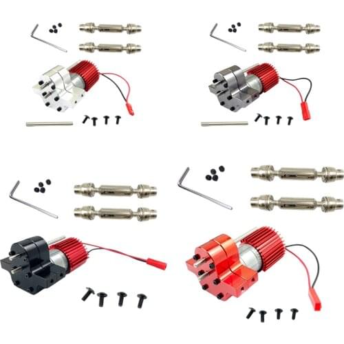 Transfer 370 Brush Motor Upgrade Parts for WPL B14 B24 C14 C24 MN90 Q60 RC Car Spare Parts