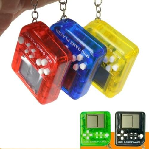 1Pcs Mini Handheld Game Players Classic Game Machine Childhood Tetris Retro Nostalgic Pocket Game Video Game Educational Toys