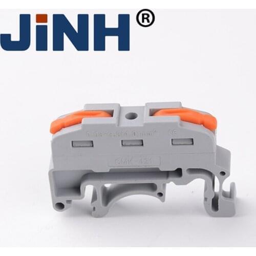 3 Pin Terminal Connectort Wire Wiring 32A/400V Connector Conductor Universal 0.08-2.5MM2 Terminal Block