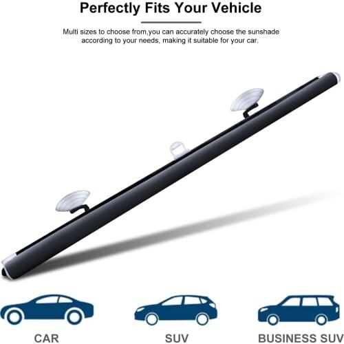4 sizes Automatic Retractable Sunblind Sun Protection Car Windshield Sunshade Cover ​for Car Front Window Windshield Sun Shade