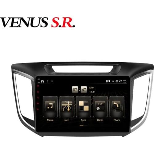VenusSR Android 9.0 2.5D IPS car dvd for Hyundai Creta IX25 Radio 2014-2017 2018 multimedia headunit stereo gps navigation