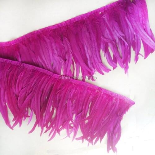 Free shipping new design 5Yard Rooster Coque Tail Fringes 30-35cm Sewing on Rooster feather trimming/ribbon 4size for choose