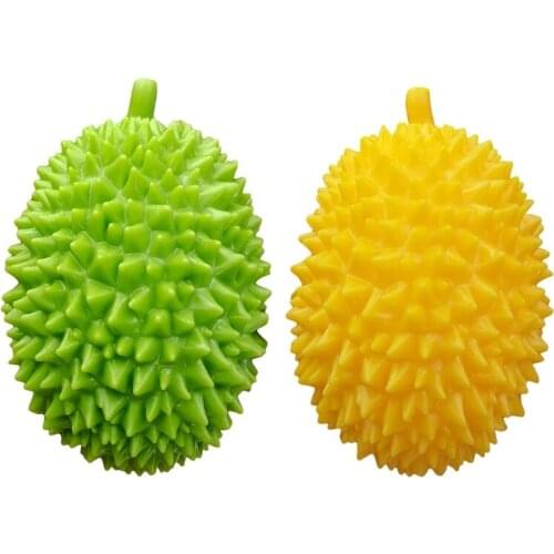 Decompression Toy Interactive Anti-Stress Toy Novelty Sensory Fidget Play Sets Push Bubble Trick Realistic Fruit Durian