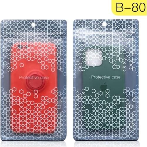 Dura-Aid 100/2000PCS/Lot 12*22.5cm Socks and mobile phone case packaging bag self-sealing plastic translucent bag B-80